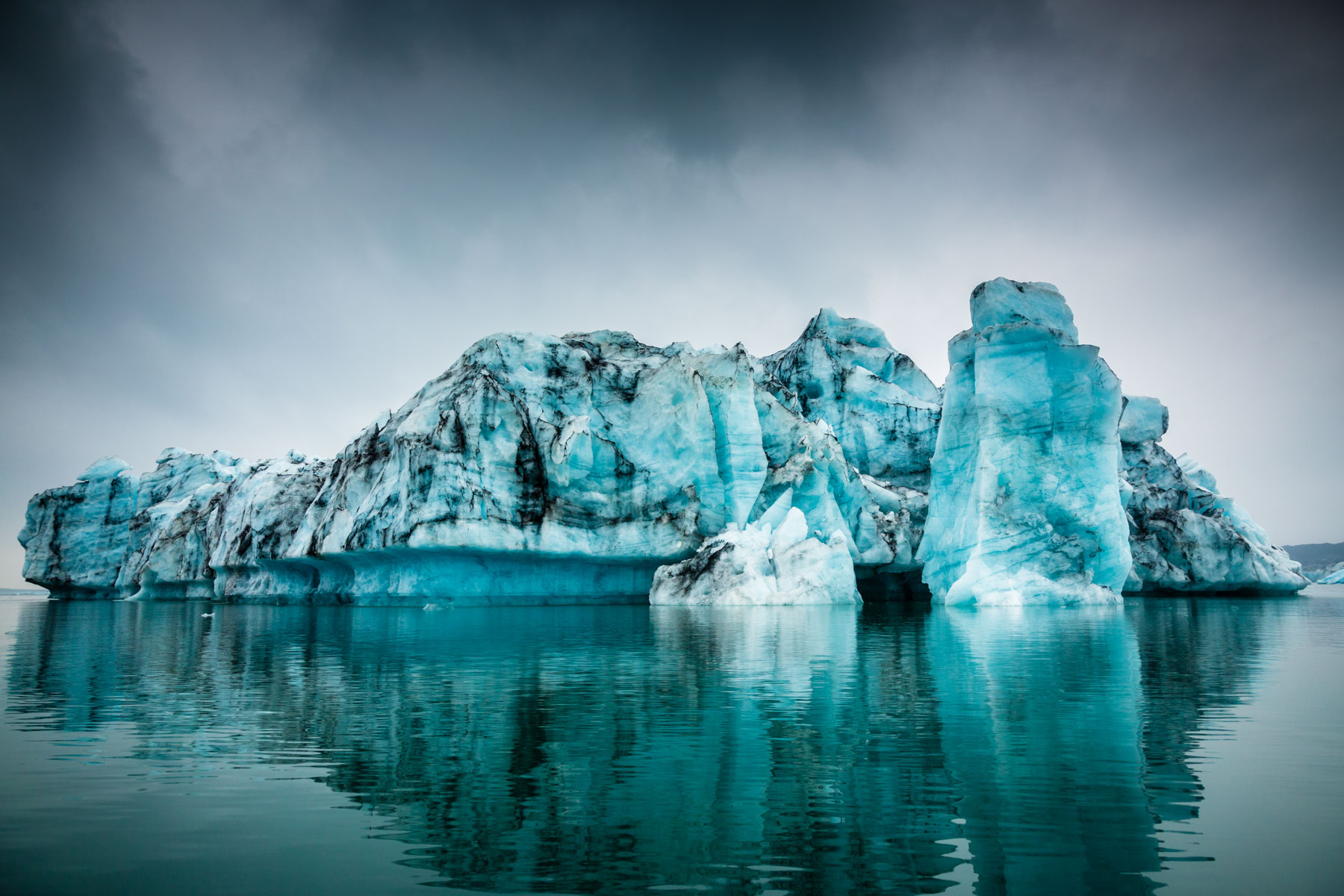 iceberg jokulsarlon islande